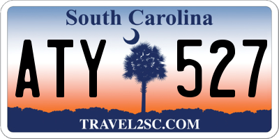 SC license plate ATY527