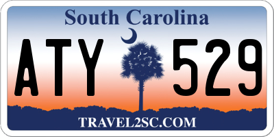 SC license plate ATY529
