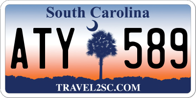 SC license plate ATY589