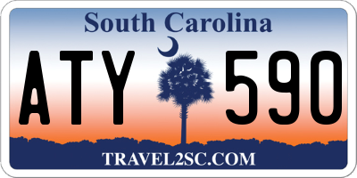 SC license plate ATY590