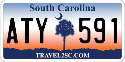 SC license plate ATY591