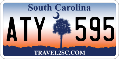 SC license plate ATY595