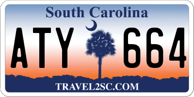 SC license plate ATY664
