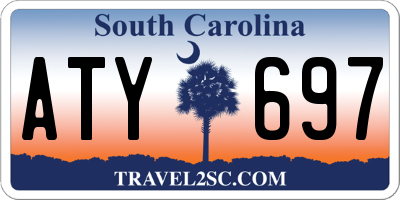 SC license plate ATY697