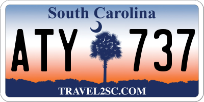 SC license plate ATY737