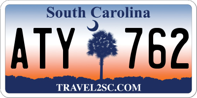 SC license plate ATY762