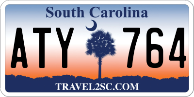 SC license plate ATY764