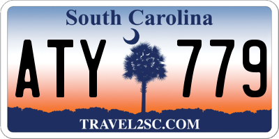 SC license plate ATY779
