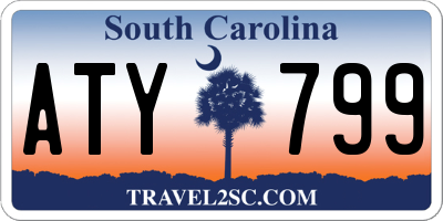 SC license plate ATY799