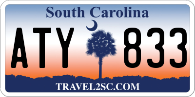 SC license plate ATY833