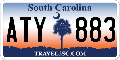 SC license plate ATY883
