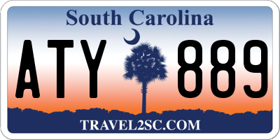 SC license plate ATY889