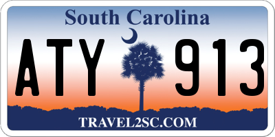 SC license plate ATY913