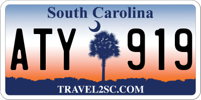 SC license plate ATY919