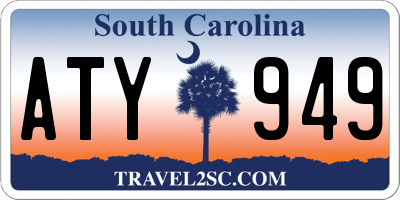 SC license plate ATY949