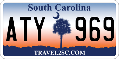 SC license plate ATY969
