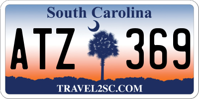 SC license plate ATZ369