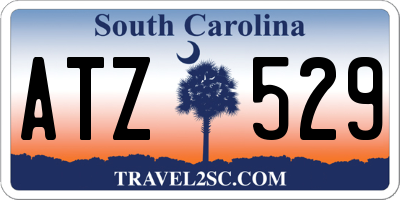 SC license plate ATZ529