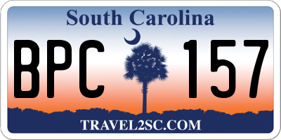 SC license plate BPC157