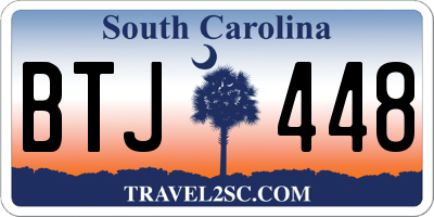 SC license plate BTJ448