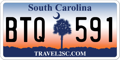 SC license plate BTQ591