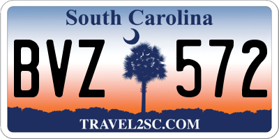 SC license plate BVZ572