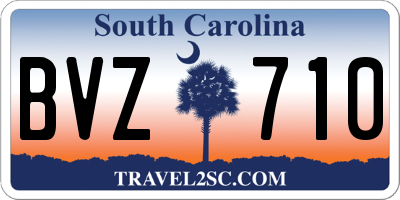 SC license plate BVZ710