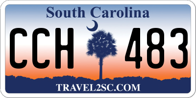 SC license plate CCH483