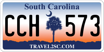 SC license plate CCH573