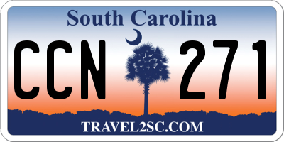 SC license plate CCN271