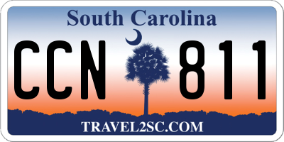SC license plate CCN811