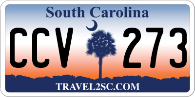 SC license plate CCV273