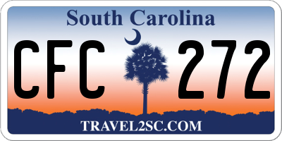 SC license plate CFC272