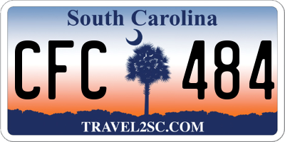 SC license plate CFC484