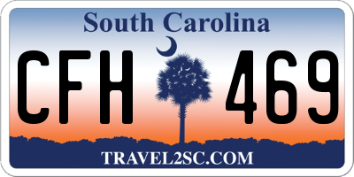 SC license plate CFH469
