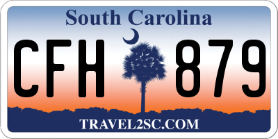 SC license plate CFH879