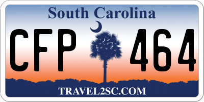 SC license plate CFP464