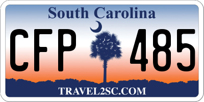 SC license plate CFP485
