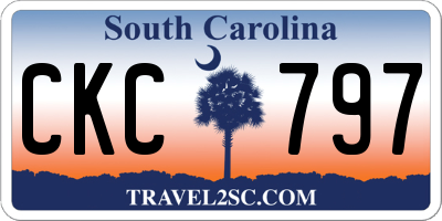 SC license plate CKC797