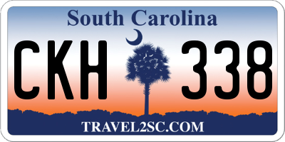 SC license plate CKH338
