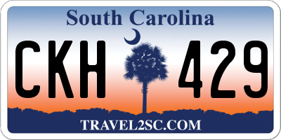 SC license plate CKH429