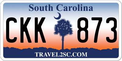 SC license plate CKK873