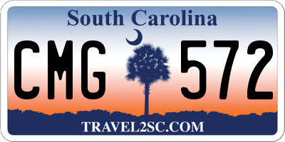 SC license plate CMG572