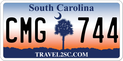 SC license plate CMG744