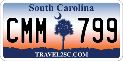SC license plate CMM799