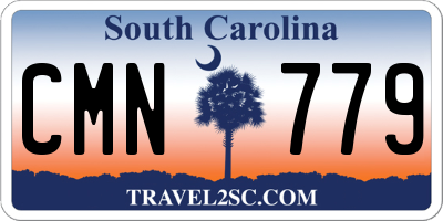 SC license plate CMN779