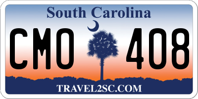 SC license plate CMO408