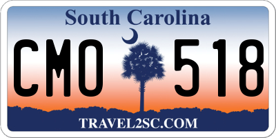 SC license plate CMO518