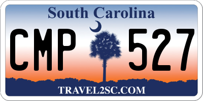 SC license plate CMP527