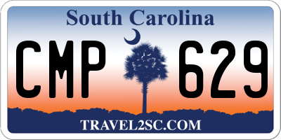 SC license plate CMP629